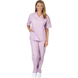 Tenue médicale pour femme, hauts et pantalons extensibles, confortables, ensemble de blouses pour infirmières professionnelles, disponible dans toutes les couleurs - Product Image 6