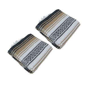 Manta mexicana de punto a mano de calidad superior, gran peso pesado - Product Image 6