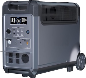 Station d'alimentation portable de qualité supérieure, batterie lithium-ion 3840Wh, générateur solaire 3600W, utilisation en camping-car, garage, fabriqué aux États-Unis - Product Image 1