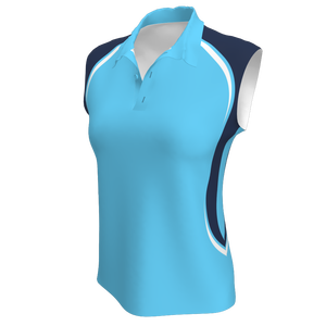 Vêtements de sport à sublimation personnalisée grande taille uniformes de netball pour adultes robe en gros vêtements d'équipe sans manches - Product Image 1