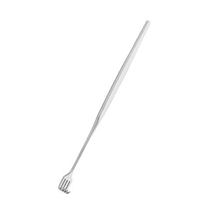 Rétracteur chirurgical en L, petit modèle, courbe 165 mm (6,12 po), 4 branches, profondeur de coupe 5 mm, largeur 9,5 mm - Product Image 4