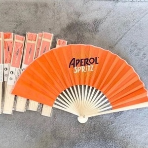 Éventail en papier Aperol Spiritz, cadeau promotionnel Aperol Spiritz - Product Image 2