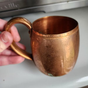 Taza de vaso de cobre de Metal puro hecha a mano taza de bebida Ayurvédica india tradicional para beneficios de salud y Decoración elegante para el hogar HHO - Product Image 4