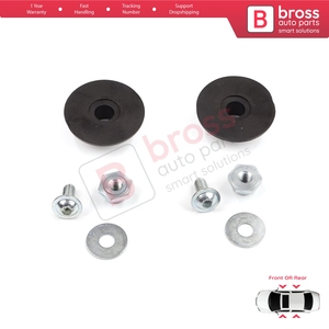 BWR5012 2 ensembles de supports de montage de rail de lève-vitre pour Classe C W203 S203 CL203 CLC 2037200114 - Product Image 2