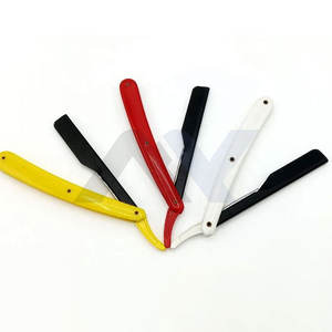 Rasoir de Barbier à Lame Interchangeable avec Manche en Plastique ABS, Design Coulissant avec Logo Personnalisé pour Soins Personnels - Product Image 1