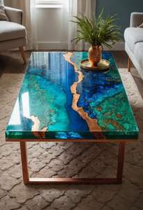 Sceau en agate poli artisanal, motif floral religieux, décoration de luxe pour la maison, modèle de table rectangulaire de taille standard, personnalisable - Product Image 4