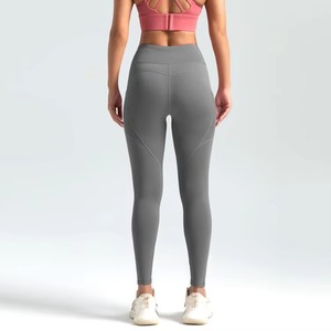 Tendance pantalons de Yoga sans couture entraînement pour les femmes Compression contrôle du ventre Gym Fitness Leggings Scrunch fesses leggings pour les femmes - Product Image 1