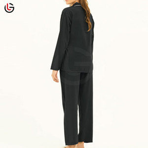 Set di <span class=keywords><strong>pigiami</strong></span> <span class=keywords><strong>donna</strong></span> di alta qualità Design unico 2 pezzi vestito da notte in raso <span class=keywords><strong>donna</strong></span> <span class=keywords><strong>pigiami</strong></span> Set per la vendita on-line - Product Image 3