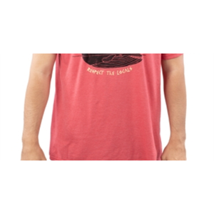 T-shirt Grafica Monstro da Uomo Rip Curl, Maglia Rossa Solida 240 Grammi, T-shirt Designer Compressa con Stampa DTG, Taglia L - Product Image 3