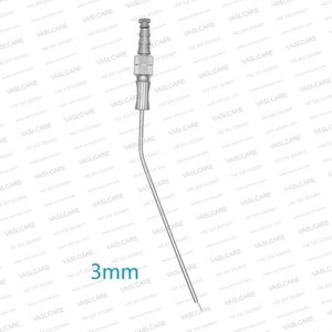 Tube d'aspiration Frazier Instrument chirurgical ORL manuel Acier inoxydable allemand par Vaslcare - Product Image 3