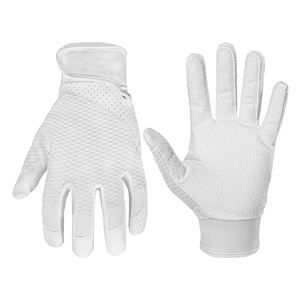 Guantes de bateo de béisbol personalizados al por mayor en cuero personalizado de alta calidad cómodos guantes de bateo de béisbol personalizados - Product Image 3