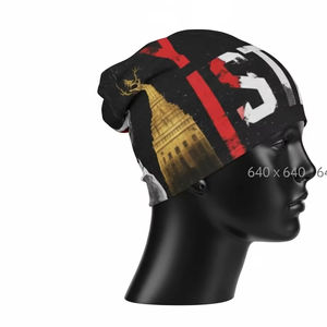 Casquette de baseball légère en coton à 6 panneaux avec impression numérique ajustable pour hommes et femmes, vêtements de sport d'extérieur - Product Image 2