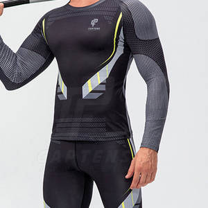 Conjunto de ropa activa transpirable de alta calidad para hombre, ropa de entrenamiento físico para gimnasio, conjunto de ropa activa para hombre - Product Image 4