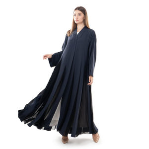 Thobe / Thawb Traditional Islamic Elegant New Design Dubai <b>Abaya</b> <b>Women</b> Floor Length Polyester Open <b>Abaya</b> High Quality OEM - Product Image 6