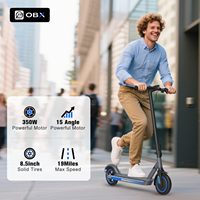 ES8501-BL Trottinette Électrique Pliante pour Adulte, Vélo Électrique Rapide 25km/h, Modèle 350W, Prix de Gros Direct Usine