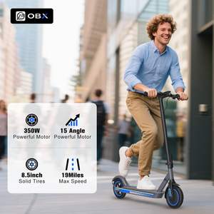 Scooter de cyclomoteur électrique adulte ES8501-BL <span class=keywords><strong>pliant</strong></span> mobilité e-scooter vélo rapide 25kmh modèle 350W prix de gros d'usine directe - Product Image 4