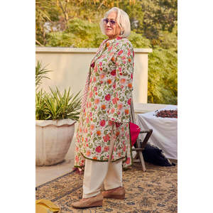 Conjunto de Traje de 3 Piezas Estampado para Mujer con Dupatta CL-62071 Modelo A - Product Image 1