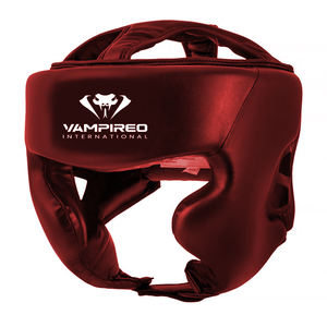อุปกรณ์ป้องกันศีรษะสำหรับเล่นกีฬาเทควันโดหนังปรับได้อุปกรณ์ป้องกันศีรษะสำหรับเล่นมวยออกแบบได้ตามที่ต้องการ - Product Image 2