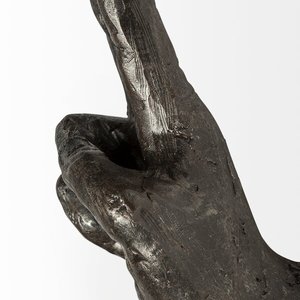 Monté au mur nouvelle conception de main en aluminium main tenture murale Art suspendu conception montée accrocher décoration à bas prix 2025 - Product Image 5