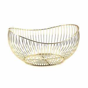 Nouvelle tendance luxe noir couleur forme ronde moderne article de stockage corbeille de fruits bol métal fer fil de table décoratif taille personnalisée - Product Image 4