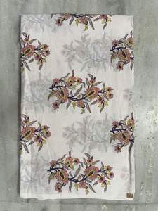 ผ้าฝ้าย100% บล็อกพิมพ์ลายผ้าฝ้ายผ้าฝ้ายทำด้วยมือแบบดั้งเดิมรักษาสิ่งแวดล้อมแบบดั้งเดิมระบายอากาศได้ - Product Image 3