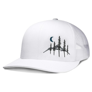 Casquette Trucker en Maille Structurée de Haute Qualité Ri 112, Broderie Personnalisée Logo Forêt, 6 Panneaux, Casquette Snapback Vierge, Sport Streetwear - Product Image 4
