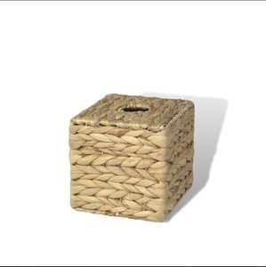 Modern Cube Tissue Holder for Kitchen and Home Decor, Elegant and Clear Tissue Box Cover