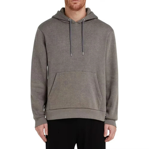 Sweat à capuche rétro délavé à l'acide personnalisé 350g Streetwear Broderie Impression DTG Sweats à capuche surdimensionnés pour hommes et femmes - Product Image 2