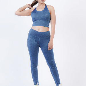 Ensemble de yoga pour femmes de qualité supérieure le plus vendu avec logo respirant et frontal pour adultes-Vente en gros - Product Image 6