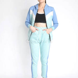 ชุดวอร์ม100% แขนยาวของผู้หญิงชุดวอร์มผ้าฝ้ายแห้งเร็ว - Product Image 5