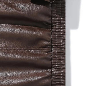 Veste en cuir véritable pour homme, sur mesure, style décontracté, courte, simple, en cuir véritable, veste en cuir pour homme, design personnalisé - Product Image 6