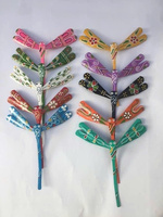 Libellule en bambou faite à la main équilibrage jouet traditionnel vietnamien en bois artisanat Souvenir cadeau pour enfant fête décoration