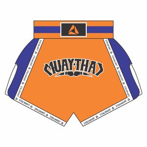 Venta caliente de poliéster de los hombres Muay Thai Shorts Loose Fit Muay Thai Shorts Ropa deportiva para hombres Muay Thai Shorts - Product Image 3