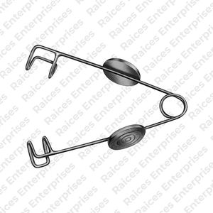 Espéculo ocular Barraquer con cuchillas de acero inoxidable Instrumento médico Retractor oftálmico disponible en todas las calidades y tipos - Product Image 1