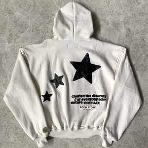 เสื้อฮู้ดของผู้ชายแบบกำหนดเองได้เสื้อฮู้ดแบบสวมหัวมีฮู้ด100% ผ้าฝ้ายฤดูหนาวพิมพ์ลาย - Product Image 2