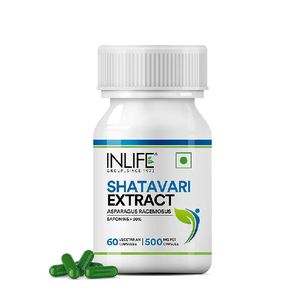 Inlife Shatavari chiết xuất <span class=keywords><strong>500</strong></span> viên nang - Product Image 1