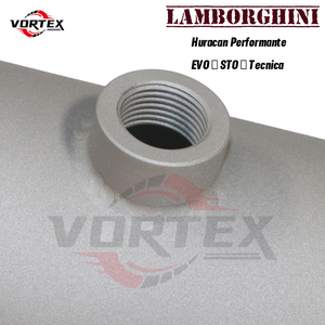 Système d'échappement en acier inoxydable Collecteurs de tuyaux d'échappement Bouclier thermique pour Lamborghini Huracan EVO STO Isolation en céramique de bambou - Product Image 6