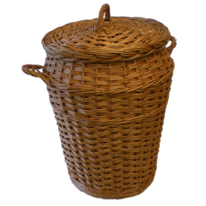 Panier de jute Wiwin avec poignées de canne en osier naturel Top Standard petites étagères d'organisation de stockage article en gros - Product Image 1