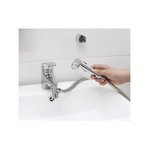 SET DOCCETTA+DEVIATORE+TUBO+GANCIO+ADATTATORE RUBINETTO - Product Image 1