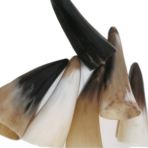 Vidrio de cuerno natural Premium Barware único y rústico de Crescent Crafts - Product Image 4