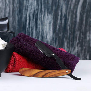Maquinillas de afeitar de barbero para hombres de alta calidad, mango de madera, maquinillas de afeitar de acero alemán para Barba, uso de salón, maquinilla de afeitar para belleza - Product Image 6
