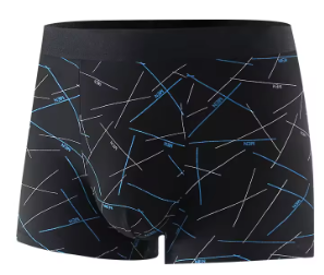 Tendance de la mode, sous-vêtements pour hommes fins en coton 100%, séchage rapide, combo, nouveaux designs en soie glacée, respirant, antibactérien, logo personnalisé - Product Image 4