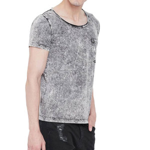 Camisetas de Hombre con Lavado Ácido de Alta Calidad Hechas en Pakistán, Camisetas de Hombre con Lavado Ácido a Precio Económico al por Mayor - Product Image 3