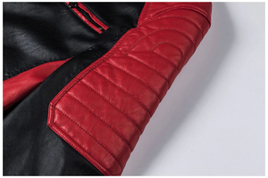 Fabricant de veste en cuir décontractée sur le côté pour hommes nouvelle veste de moto design OEM vestes en cuir de gros pakistanais - Product Image 6