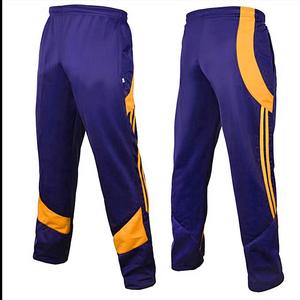 Pantalones de hombre de poliéster 100% al por mayor, ropa deportiva informal de alta calidad con cintura elástica, varios colores disponibles - Product Image 1