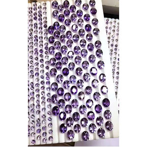 1095 Uds. Amatista de Brasil Natural facetada 10x8mm 11x9mm Oval 5mm corte 908cts piedras preciosas sueltas de alta calidad US $312 Todos - Product Image 1