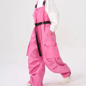 Pantalon de ski pour homme, personnalisable, imperméable 10 000 mm, coupe-vent, extensible, avec isolation Tex Thinsulate, élastique - Product Image 2