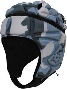 Casque de football respirant uni pour jeunes, protection de la tête, casquette de protection pour les joueurs de football et de rugby, taille plus, sports d'été, football - Product Image 3