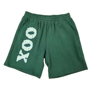 กางเกงขาสั้นแบบยูนิเซ็กซ์สั่งทำพิเศษ OEM ปี 2025 มีกระเป๋าหลัง ความยาวขาใน 5 นิ้ว ผ้าผสมคอตตอนฟลีซ กางเกงขาสั้นผ้าฝ้าย 100% - Product Image 1