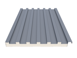 Panneau d'isolation de toiture en aluminium, polyuréthane et acier, assemblé et à <span class=keywords><strong>installation</strong></span> rapide, pour chambre froide et hôtel, résistant à l'eau et au feu - Product Image 3